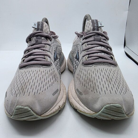 Brooks Adrenaline GTS 21 Womens Size 7.5 Gray Running Athletic Comfort Shoes - Picture 2 of 13